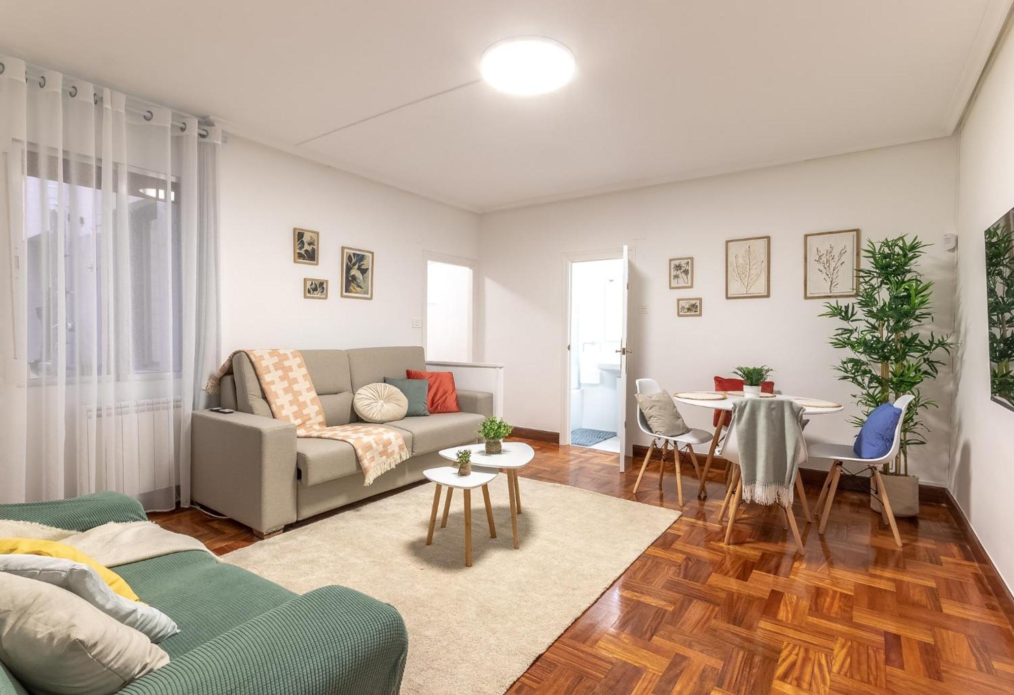 1 Parada Al Casco Viejo, 1 Min En Metro - Santutxu Appartement *